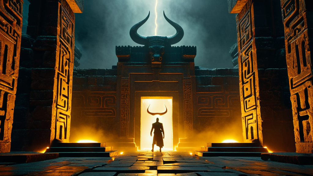 The gates of the labyrinth await