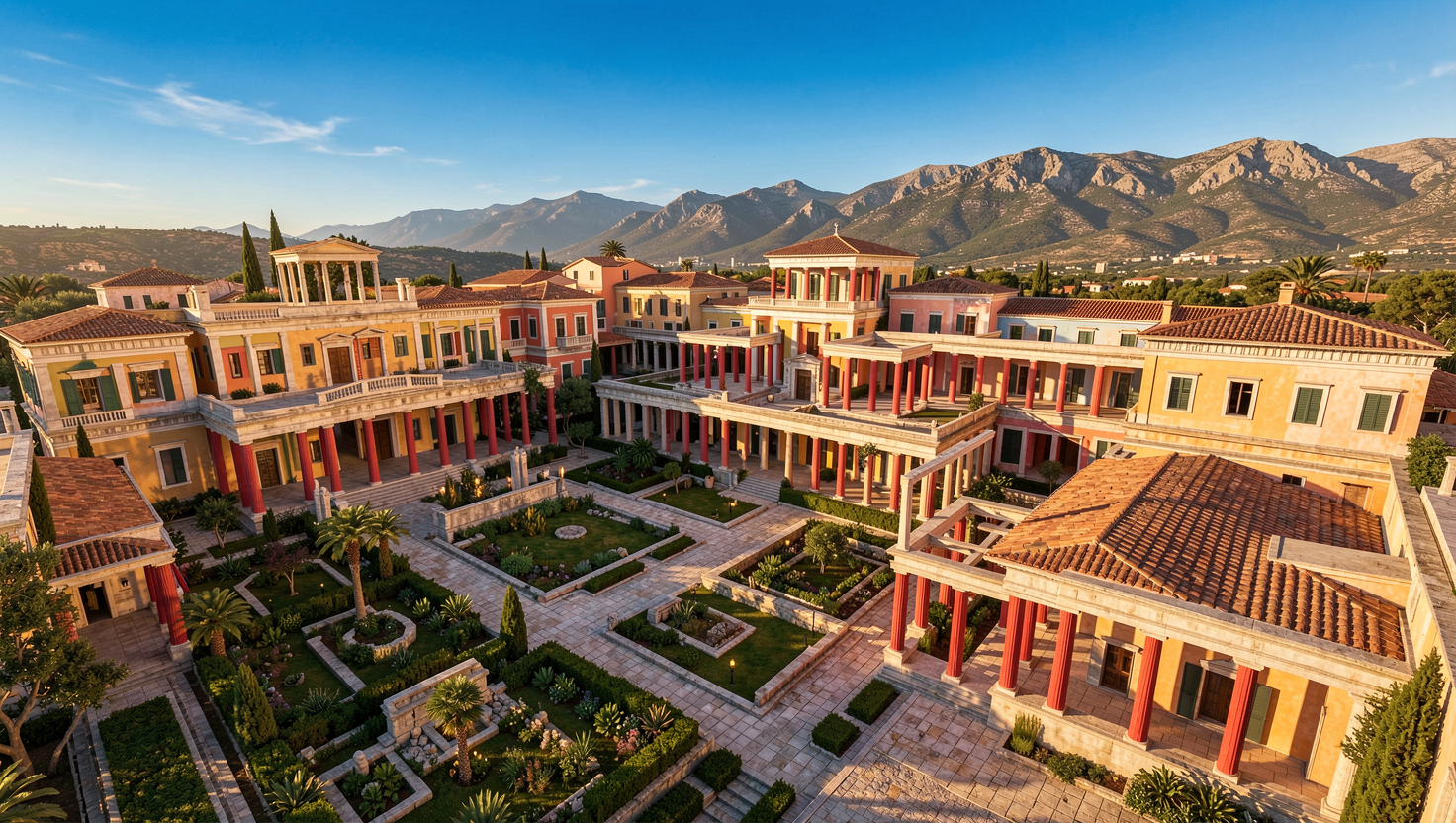 Palace Complex — Aerial View